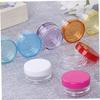 HONMEET 55pcs Round Cream Jars for Cosmetics Reusable Plastic Dispenser Boxes for Lotion Eye Cream and Travel Essentials for Easy Storage and Organization view 3