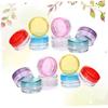 HONMEET 55pcs Round Cream Jars for Cosmetics Reusable Plastic Dispenser Boxes for Lotion Eye Cream and Travel Essentials for Easy Storage and Organization view 4