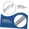 Gogogmee Gland Expressor Round Tip Stainless Steel Eyelid Massage Tweezer for Extraction view 2