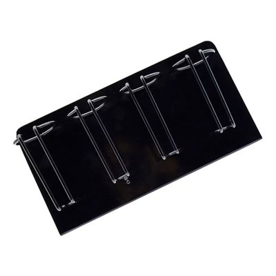 Mikinona Electric Clipper Holder Rack for Hair Salon Bathroom Space-Saving Trimmer Stand for Barbers Stylists Compatible Hair Dryers and Trimmers Essential Storage
