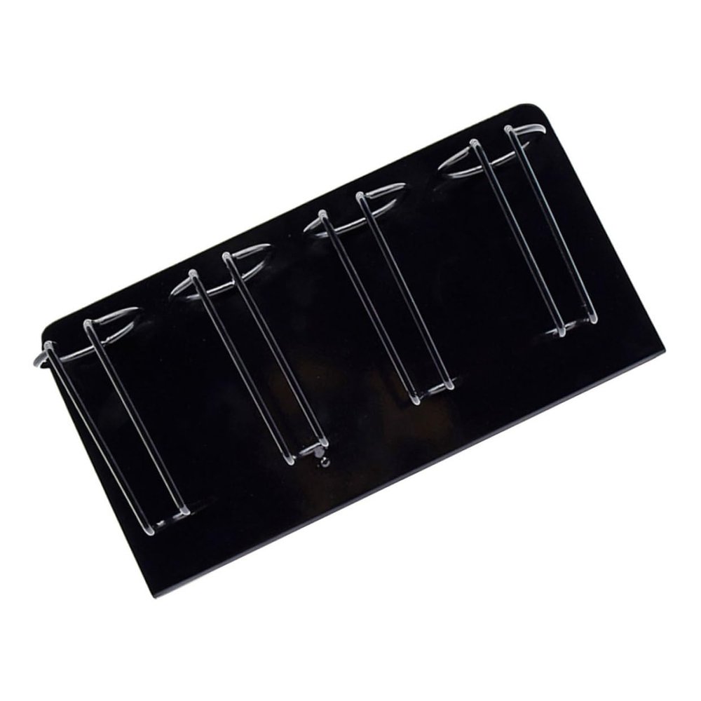 Mikinona Electric Clipper Holder Rack for Hair Salon Bathroom Space-Saving Trimmer Stand for Barbers Stylists Compatible Hair Dryers and Trimmers Essential Storage