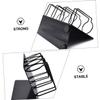 Mikinona Electric Clipper Holder Rack for Hair Salon Bathroom Space-Saving Trimmer Stand for Barbers Stylists Compatible Hair Dryers and Trimmers Essential Storage view 3