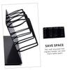 Mikinona Electric Clipper Holder Rack for Hair Salon Bathroom Space-Saving Trimmer Stand for Barbers Stylists Compatible Hair Dryers and Trimmers Essential Storage view 4