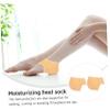 BIUDECO 5pairs Silicone Gel Heel Cups Foot Care Socks Comfortable for Running Walking Standing view 3