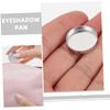 IWOWHERO 30pcs Round Eyeshadow Pans Diy Makeup Holder for Blush Highlighters and More Portable Empty Aluminum Cosmetic Organizer for Girls and Women view 3
