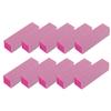 BIUDECO 10pcs Pink Nail Buffer Sponge Manicure Tool for Nail Care Pedicure Shaping Gentle Buffing for Natural Portable Easy to Use at Home Salon view 1