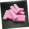 BIUDECO 10pcs Pink Nail Buffer Sponge Manicure Tool for Nail Care Pedicure Shaping Gentle Buffing for Natural Portable Easy to Use at Home Salon view 2