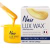 Nair Lux Wax, Microwaveable Hot Waxing Kit for Women, Stripless Hair Removal for Legs, Underarms, Bikini at Home, Proven Effective on Short Hair, 1 Count, 7.05 Oz view 1