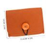BIUDECO 2pcs Carry Essential Oil Bottles This Felt Storage Bag Portable Organizer Safe view 2
