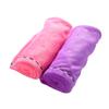 HONMEET 2pcs Microfiber Hair Drying Caps Ultra-Absorbent Turbans for Quick Drying Hair Lightweight and Comfortable Bathroom Accessories for Home Use Gym and Travel Rosy Deep view 1