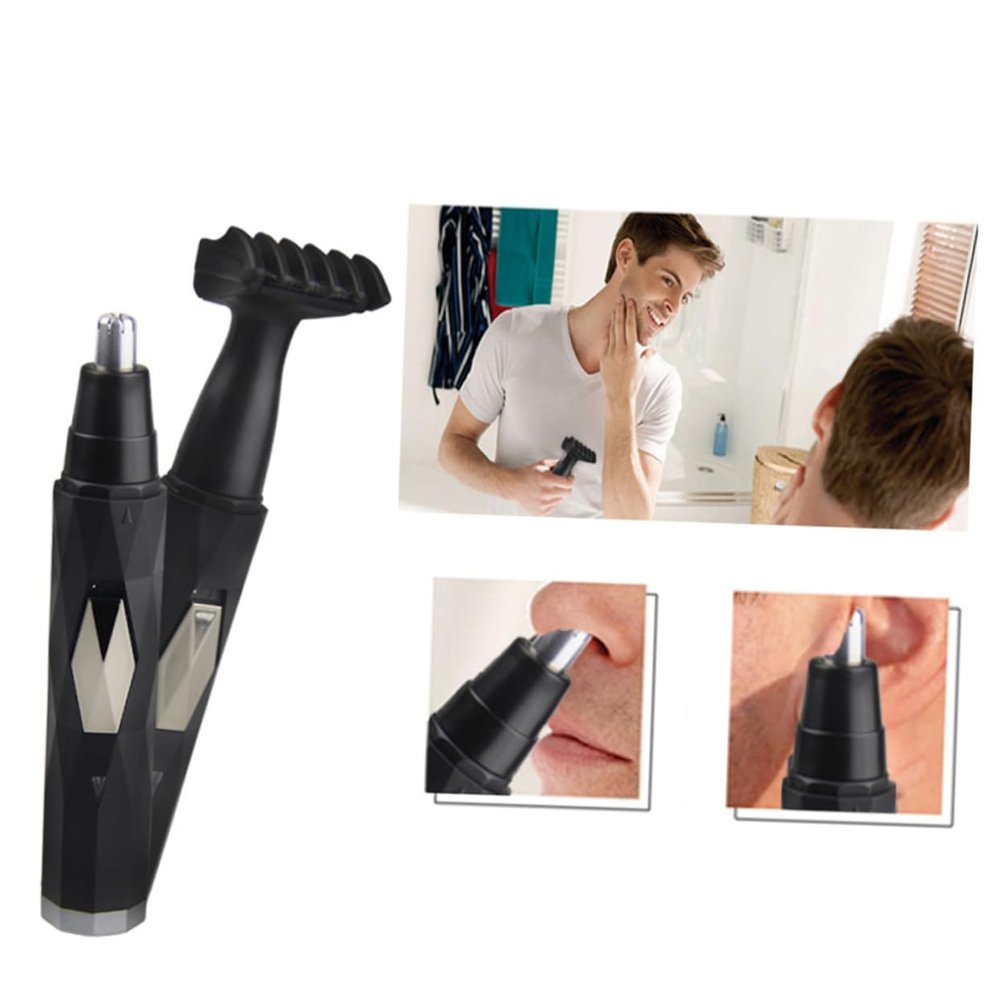 HONMEET Nose Hair Trimmer Hair Clippers for Men Electric Nose Shaver Multi-Functional Trimmer for Men USB Charging Compact Design Shaver for
