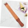 Outanaya Straight Sharpening Strop Double-sided Artificial Leather Tool for Manual Shavers and Strop for Professional Barbers and Home Use view 3