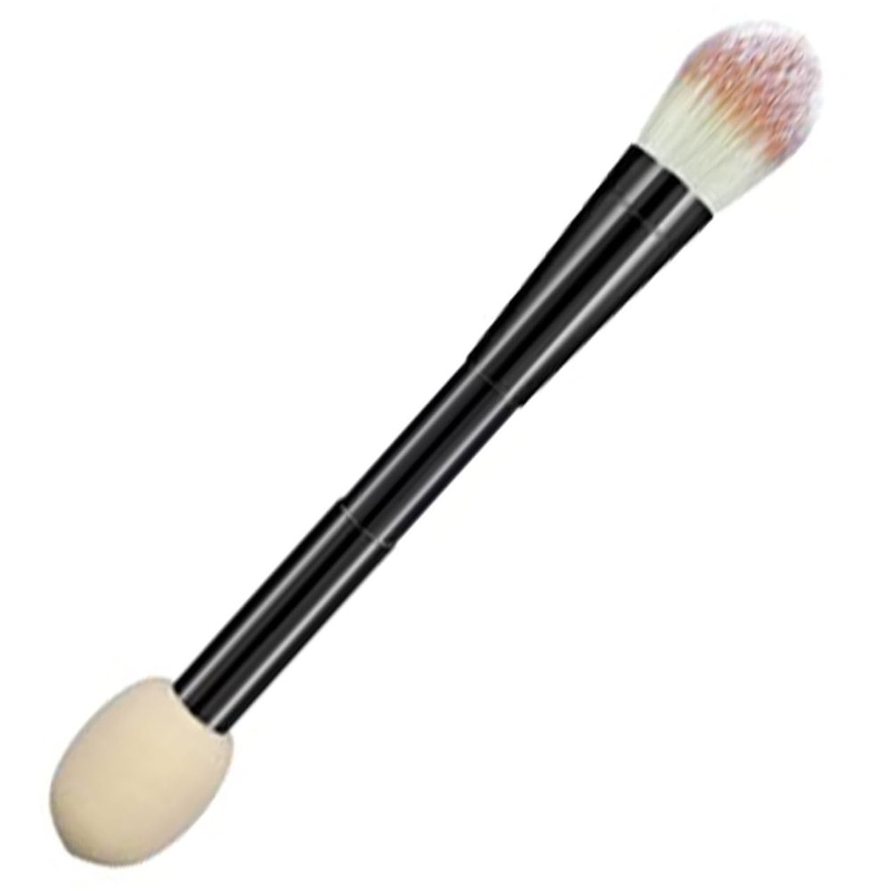 FOYTOKI Makeup Brushes Double-ended Powder Puff Foundation Brush Concealer Tool Makeup Sponge for Face Women's Beauty Supplies