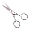 LALADEFIEE 2pcs Stainless Steel Beard Trimming Shears for Men Precision Scissors for Grooming and Barber Shop Use Sleek Mirror Polished Finish for and Beard Styling view 1