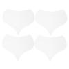 COLLBATH Supply 4 Pack Silicone Chest Pad Adhesive Wrinkle Patches Reusable Discreet view 1