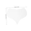 COLLBATH Supply 4 Pack Silicone Chest Pad Adhesive Wrinkle Patches Reusable Discreet view 2