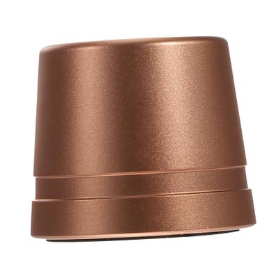 Healeved Aluminum Razor Stand Base for Manual Razors Lightweight Wear-resistant Shaving Tool Holder Bathroom Use and Drying Rose Gold