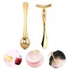 BIUDECO Eye Massage Roller and T-shaped Makeup Sticks for Dark Circles and Puffiness Relief Zinc Alloy Beauty Scoop Tool Set for Women Skin Care Routine view 1