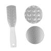 BIUDECO Stainless Steel Pedicure Rasp Tool Ergonomic Foot File for Hard Skin Removal Dual-Sided Design for Smooth Feet for and Travel Use view 3