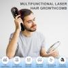 Laser Hair Growth Comb, Handheld LLLT Hair Regrow Device, At-Home Hair Loss Treatment for Women & Men - Hair Comb, Black view 2