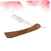 FRCOLOR Chic Folding Metal for Men Manual Shaving Tool for Straight for Beard and Hair Shaping Travel-friendly Hair Shaper view 3