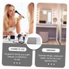 BELLIFFY Desktop Lipstick Organizer Stand Silicone Cosmetic Storage Rack for Makeup and Lip Gloss Display Space-saving and Lightweight Design for Vanity and Bathroom Use view 4