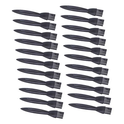 OHPHCALL 100pcs Shaver Cleaning Brush Compact Small Tool for Razor Clipper Trimmer Maintenance Durable Non-shedding Material Lightweight Easy to Grip for Daily Use
