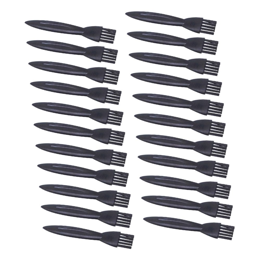OHPHCALL 100pcs Shaver Cleaning Brush Compact Small Tool for Razor Clipper Trimmer Maintenance Durable Non-shedding Material Lightweight Easy to Grip for Daily Use