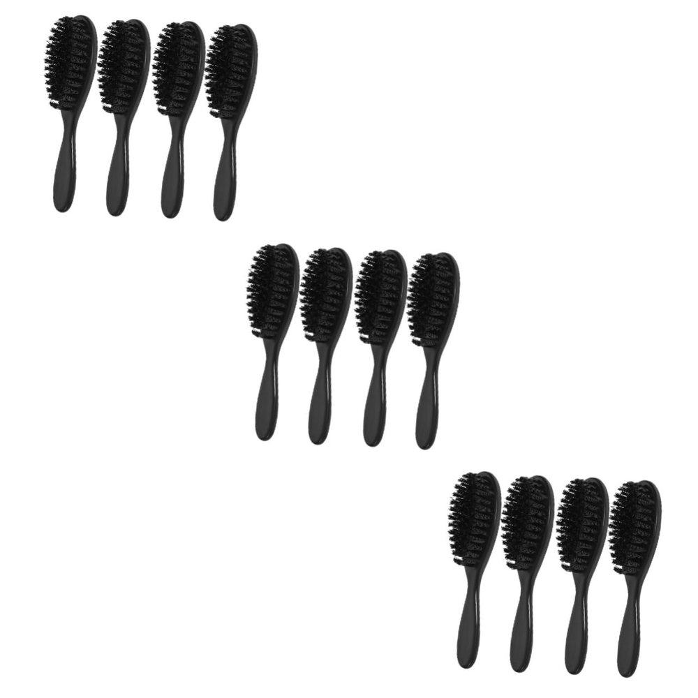FOYTOKI 12pcs Beard Grooming Brush Soft Bristles Hair Shaping Tool for Men for Beard Care Comfortable Grooming Essential for Barbers