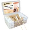 200 Pcs Large Cotton Swabs for Pet Care, 6 Inch Long Cotton Swabs with Bamboo Handle, Professional Dog Ear Swabs, Absorbency Big Cotton Tips, Pet Cleaning Solution Supplies view 1