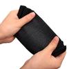 Disposable Barber Neck Paper- 5 Rolls & 500 Neck Strips, Barber Supplies for Salon Hair Styling (Black) view 2