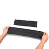 Disposable Barber Neck Paper- 5 Rolls & 500 Neck Strips, Barber Supplies for Salon Hair Styling (Black) view 3