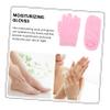 BELLIFFY 2pairs Moisturizing Gel Socks Gloves for Women Men Thin Spa Gloves Socks Dry Hands Foot Moisturizing Soft Reusable view 3