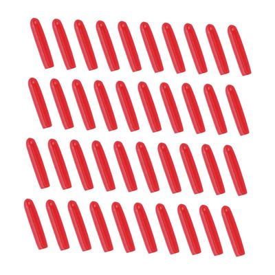FOYTOKI 120pcs Tweezers Tip Cases Grafting Eyelashes Tips Covers Elbow Tweezers Silicone Must-have Eyelash Tool