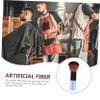 BIUDECO 1pc Soft Bristle Beard Duster Brush for Barbers Gentle Hair Removal Tool for Neck and Face for Hair Salons and Home Use Blue Crystal Design view 4