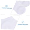IWOWHERO Moisturizing Foot Exfoliating Socks 2 Pairs Elastic Spa Socks for Dry Cracked Feet for Women and Girls for Home Use view 3