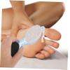 FOYTOKI 2pcs Handheld Foot File Tool Dual-Sided Exfoliating Foot Remover for Dry Lightweight Portable Care for Home Use view 2