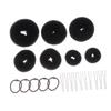 FRCOLOR 22pcs Hair Updo Bun Kit Versatile Hair Styling Accessories Elastic Ropes U-shaped Clips and Bun Makers for Elegant Hairstyles for Dance and Daily Use view 1