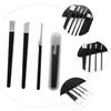 Healeved 4pcs Nail Trimming Tool Set Professional Foot Care Accessories for Household Pedicure Black Nail Trimmers Storage Bag view 4
