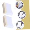 PLAFOPE 160pcs Makeup Pads for Eyelashes Arc-Shaped Lash Cleaning Pads Compact Size for Home Travel view 4