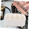 BIUDECO Makeup Organizer Desktop Makeup Case 4 Sections Storage for Eyeshadow Lipstick Nail Polish Brush Countertop Organizer view 3