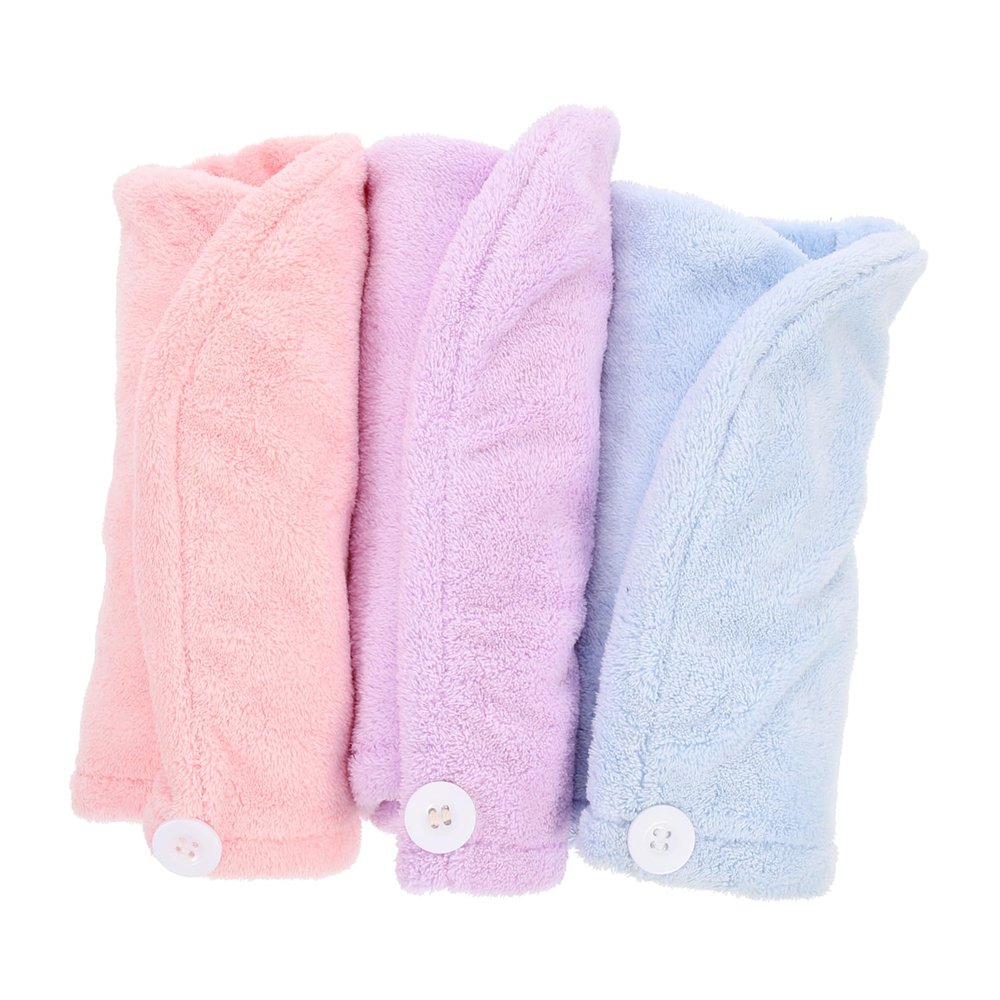 CANIGHT Hair Towel Wrap for Women 3pcs Hair Bonnet Dryer Quick Dry Hair Wrap Wet Hair Towel for Sleep Hair Wraps Soft Gentle Absorbent