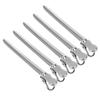 PLAFOPE 12pcs Tight Clips Hairdresser Hairpin Stainless Steel Hair Clip Hair Sectioning Cutting Pins view 1