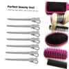 PLAFOPE 12pcs Tight Clips Hairdresser Hairpin Stainless Steel Hair Clip Hair Sectioning Cutting Pins view 2