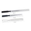 BIUDECO 3pcs Nail Manicure Tools Stainless Steel Nail Files Supplies for Techs Accessories Kit view 2