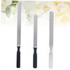 BIUDECO 3pcs Nail Manicure Tools Stainless Steel Nail Files Supplies for Techs Accessories Kit view 3