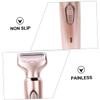 BIUDECO 2-in-1 Hair Removal Machine for Women Painless Hair Trimmer Electric Device Water Washable Portable Removing Instrument view 2