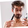 Mikinona Men Mustache Grooming Kit Beard Filler Pen Brush Barber Pen Hairline Filler for Male Styling Tool view 3