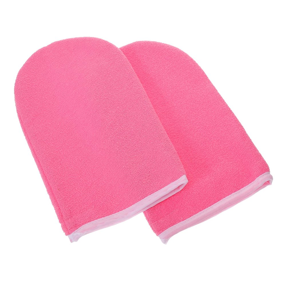 Mikinona 1pair Paraffin Wax Gloves for Hand Care Reusable Spa Mittens Hook Fasteners Stylish Hot Wax Treatment for Moisturizing and Relaxation Beauty Salons and Home Use