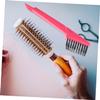 BUTIFULSIC 1set Comb Cleaner Tool Ergonomic Hair Brush Cleaner for Easy Hair Removal Cleaning Brushes for Salon and Home Use view 2
